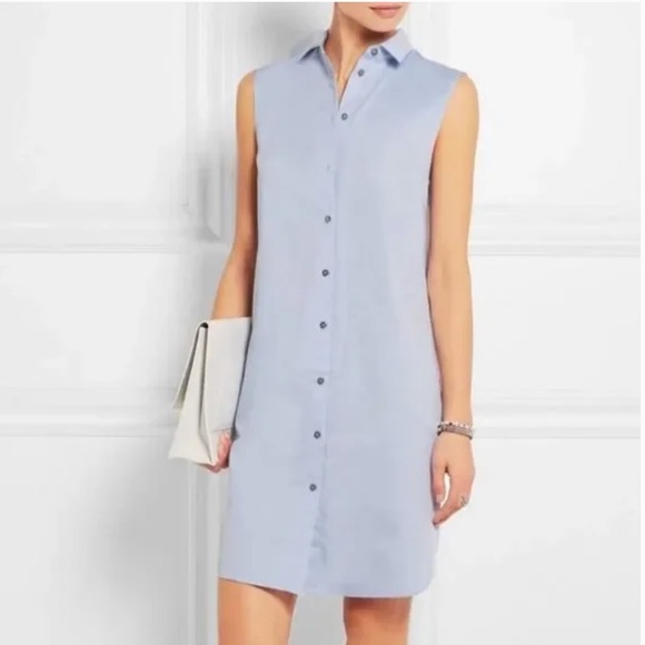 T by Alexander Wang Sleeveless Shirtdress - Picture 8 of 8